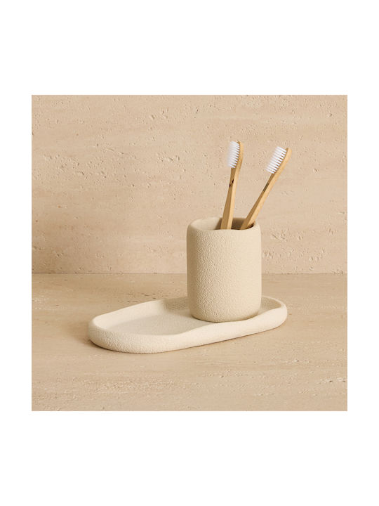 5Five Olea Resin Organizer Beige