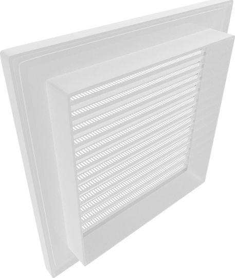 AirRoxy Vent Louvers 14x14cm Square with Sieve