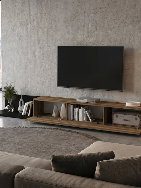 TV-Ständer Enstey Schwarz M260xP41.8xH33.5cm
