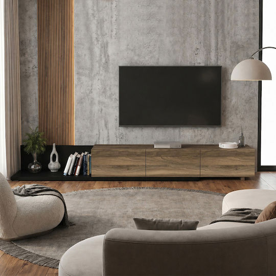 TV-Ständer Enstey Schwarz M260xP41.8xH33.5cm