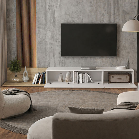 Телевизионен Мебел Enstey Sapphire Oak Д260xШ41.8xВ33.5cm