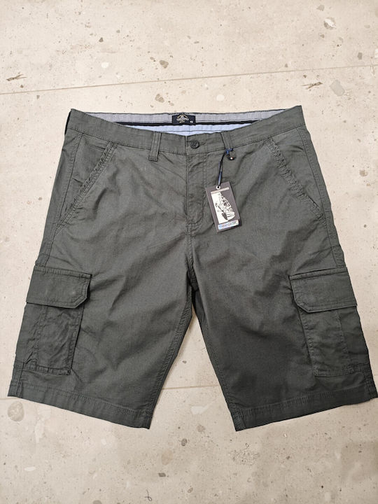 Ανδρική Βερμούδα Cargo Dark Green