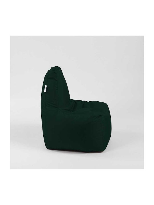 Puf Relax Wasserdichte Pouf Tuborg Grüne 50x40x55cm
