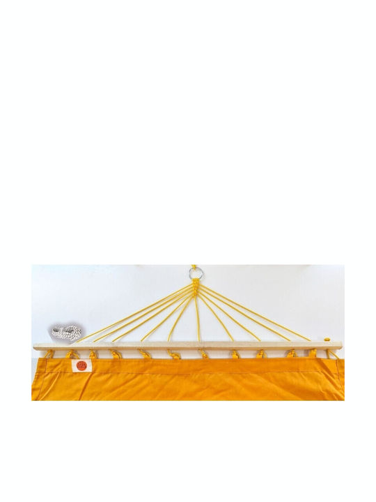 SteweHome Hängematte Stoff Gelb 120x190cm SteweHome Hängematte Stoff Gelb 120x190cm