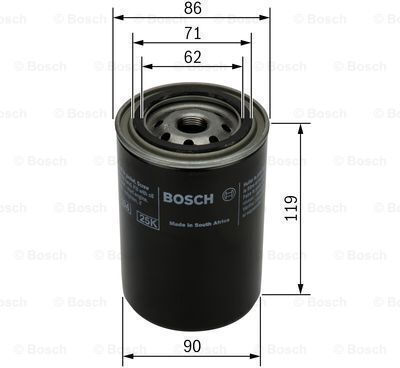 Bosch Oil Filter 0 451 103 240