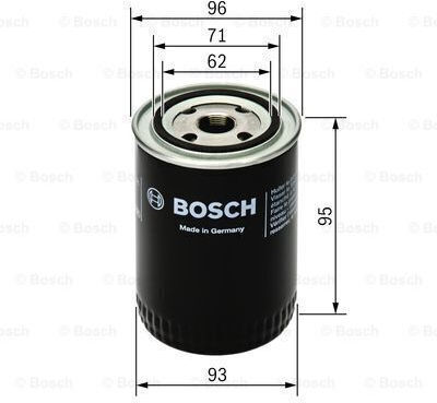 Filtru de Ulei Bosch 0 451 103 004