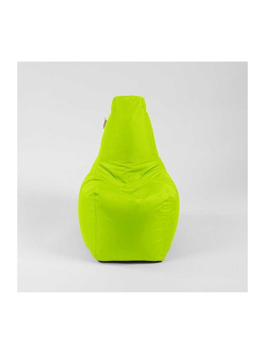 Puf Relax Wasserdichte Pouf Neon Grünes 50x40x55cm