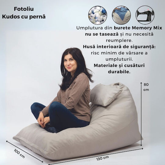 Nackenrolle Navy Blau 130x100x80cm Nackenrolle Navy Blau 130x100x80cm