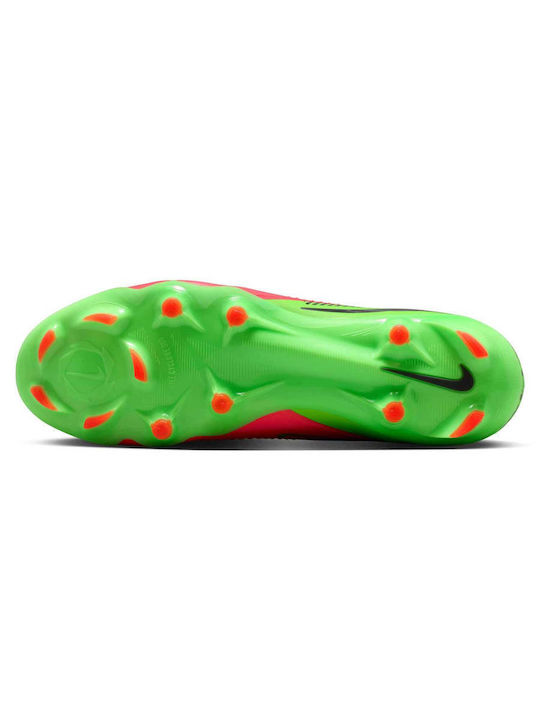 Nike Phantom 6 Low Pro Erling Haaland Ποδοσφαιρικά Παπούτσια με Τάπες FG Hot Punch / Green Strike / Μαύρο Nike Phantom 6 Low Pro Erling Haaland Ποδοσφαιρικά Παπούτσια με Τάπες FG Hot Punch / Green Strike / Μαύρο