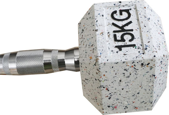 MegaFitness Βαράκι Εξάγωνο 1 x 15kg