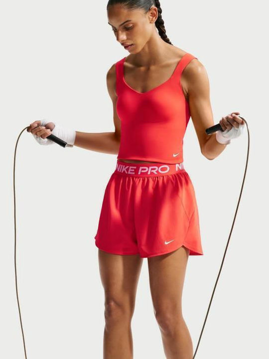Np Df 365 Women's Leather Shorts Dri-Fit Red