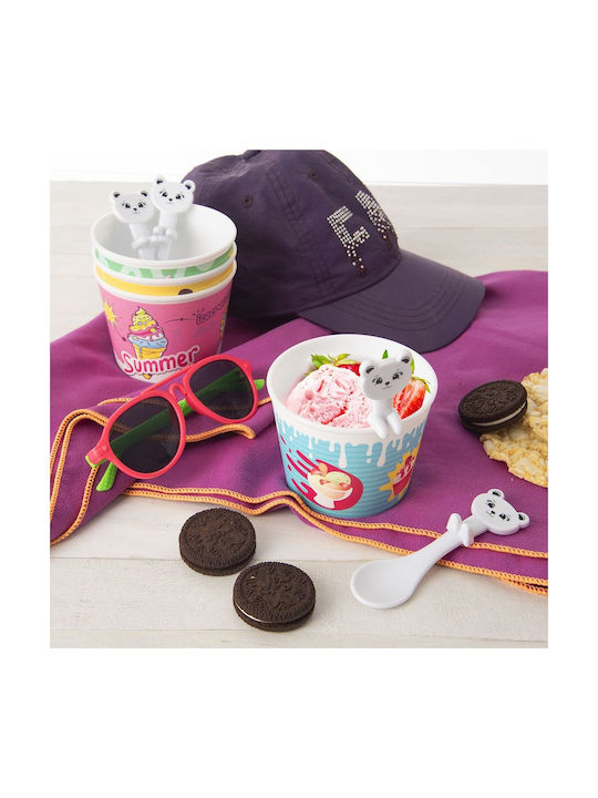 Orion Orion Servierschalen Eiscreme Rund Kunststoff mit Durchmesser 9cm 4 Stück Orion Orion Servierschalen Eiscreme Rund Kunststoff mit Durchmesser 9cm 4 Stück