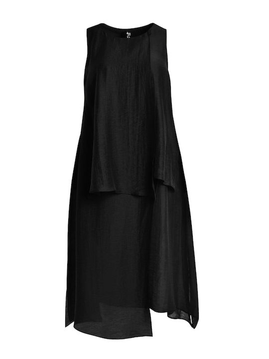 Rochie De Vară Midi Neagră