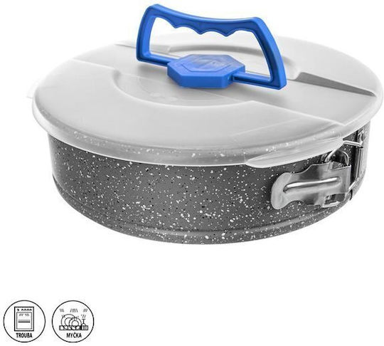 Orion Bakeware Tins & Trays for Cake Round from Stainless Steel with Removable Bottom 26x26cm