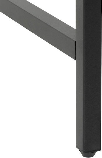 5Five Metallische Basis für Mikrowelle 41x36x45,5 cm Schwarze