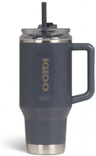 Igloo Handled Tumbler Θερμός 946ml Lilac με Καλαμάκι και Λαβή