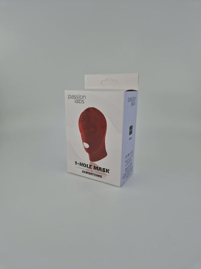 Passion Labs BDSM Μάσκα σε Κόκκινο Χρώμα