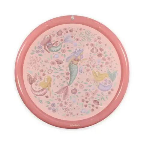 Little Dutch Inflatable Play Mat Sprinkler Dreamy Mermaid Pink 150 Cm