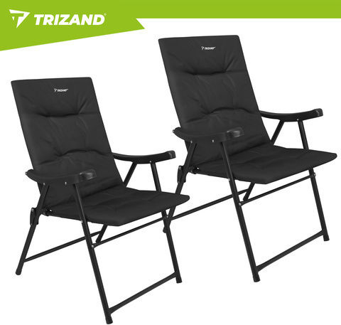 Trizand Καρέκλα Παραλίας 59x70x91εκ. Σετ 2τμχ