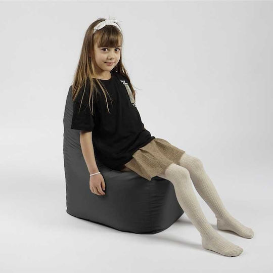 Bean Bag Chair Waterproof Dark Grey 50x40x55cm