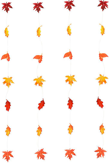 Herbstdekoration Hängende Blätter 2,1 M Set 4 Girlanden