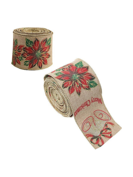 Alista Home Panglică Textilă Roșie De Crăciun 200x6.3cm