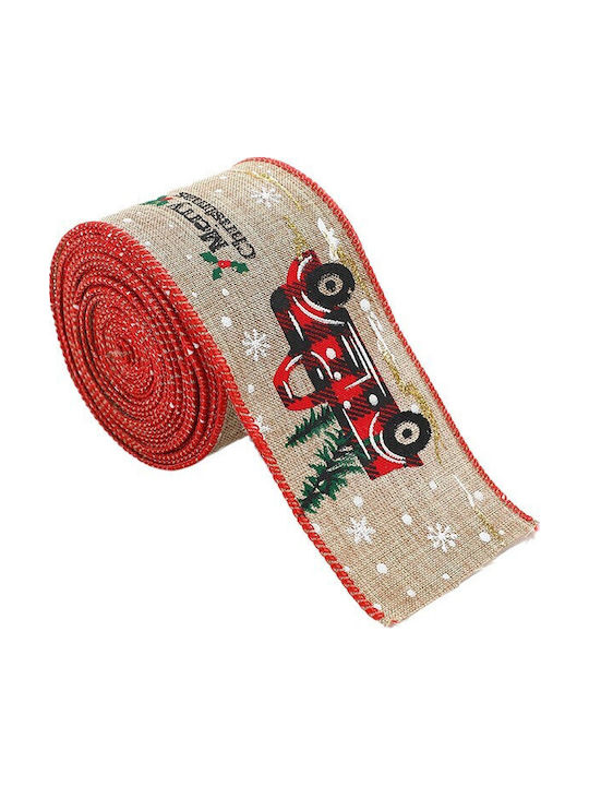 Alista Home Panglică De Crăciun Decorată Roșie 200x630cm