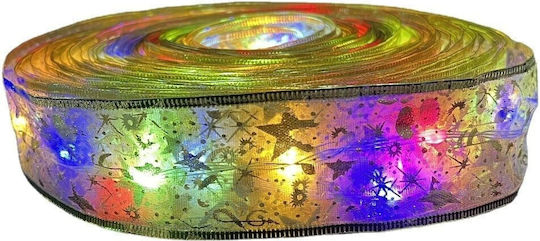 Alista Home Panglică Iluminată De Crăciun Auriu