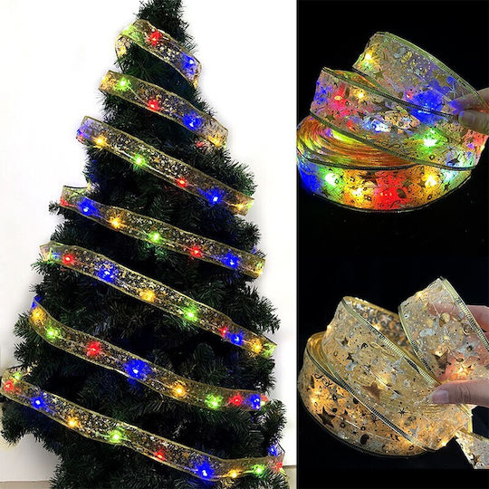 Alista Home Panglică Iluminată De Crăciun Auriu