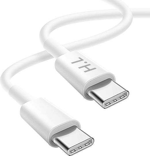 Avizar Usb-c Към Usb-c Кабел Smartphone Laptop Бързо Зареждане 40w 2m Бял