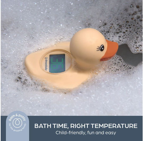 Dreambaby Digital Bath Thermometer up to Orange