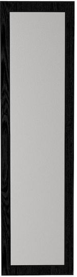 Megapap Mirror with Black Wooden Frame 150x40cm