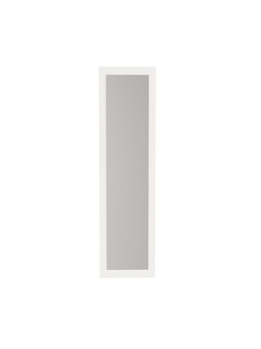 Megapap Καθρέπτης με Λευκό Ξύλινο Πλαίσιο 150x40cm
