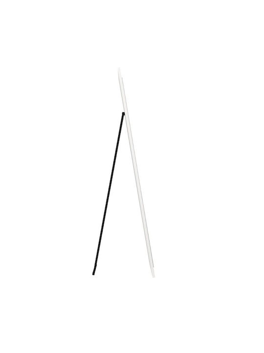 Megapap Καθρέπτης με Λευκό Ξύλινο Πλαίσιο 150x40cm
