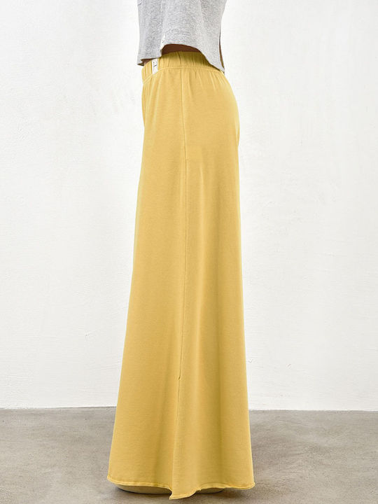 Flared Sweatpants Vibrand Yellow