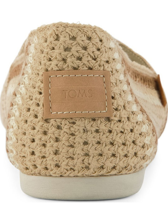 Alpargata Classic Knitted Women's Espadrilles in Beige Colour