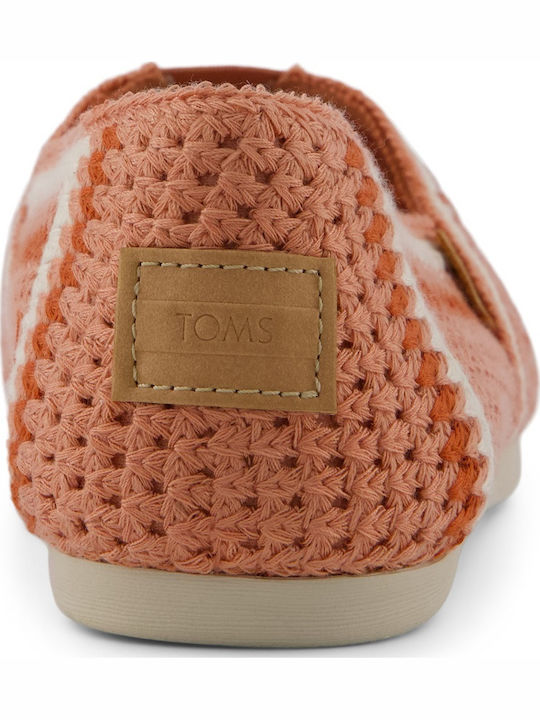 Alpargata Classic Engineered Crochet Espadrile Dama Tricotate Roz