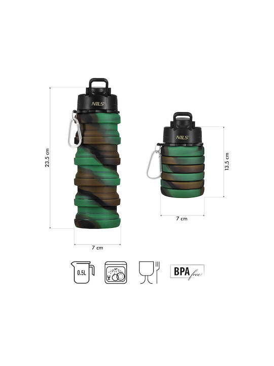 Nils Alista Home Wasserflasche 500ml Grün
