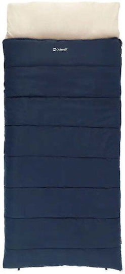 Outwell Schlafsack Einzeln 2 Jahreszeiten Contour Lux Blau