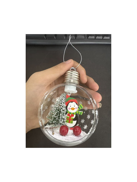 Коледна Украса Елха Flippy Led Пингвин Модел 10 X 5 X 3 См Многоцветна