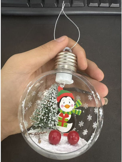 Коледна Украса Елха Flippy Led Пингвин Модел 10 X 5 X 3 См Многоцветна