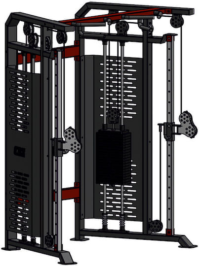 eBoxing Functional Premium Mehrfachturnhalle mit Gewichten