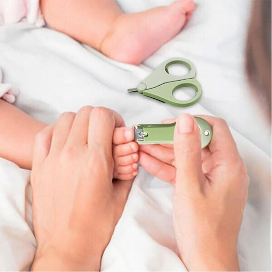 Alista Home Set Îngrijire Unghii pentru Bebeluși Verde