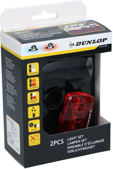 Dunlop Knog Fahrradbeleuchtung Set