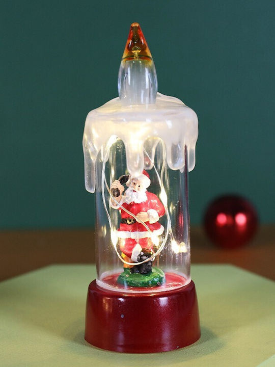 Alista Home Weihnachtskerze Glas Rote 13x5cm