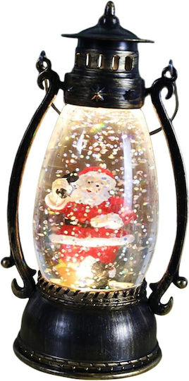 Alista Home Christmas Plastic Lantern Green Battery 14x7cm