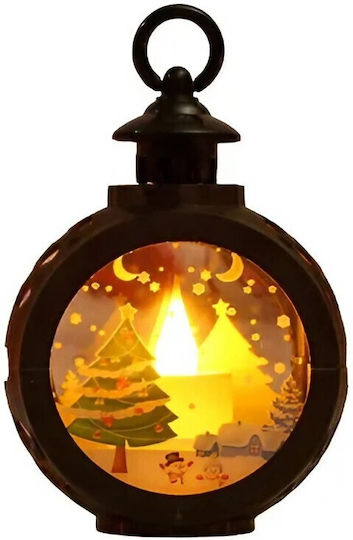 Alista Home Christmas Glass Lantern White 13.5x9cm