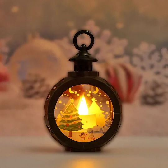 Alista Home Christmas Glass Lantern White 13.5x9cm