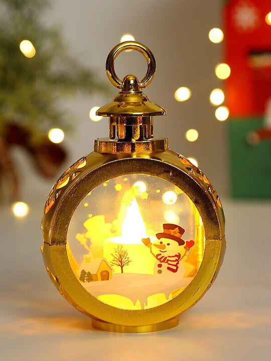 Alista Home Christmas Glass Lantern White 13.5x9cm