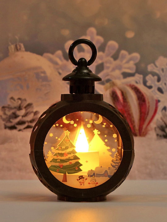 Alista Home Lampion De Crăciun Din Sticlă Alb 13.5x9cm
